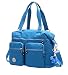 BAO CORE Ultra Large Multi-pockets Womens Top-handle Cross-body Shoulder Travel Bag Casual Nylon Handbag Mummy Nursery Baby Diaper Nappy Changing Messenger Bag 49x16x38 cm, See Blue