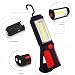 Produktbild GRH leistungsfähige bewegliche 3000 Lumen LED-Taschenlampe magnetische nachladbare Arbeits-Licht 360 Grad-Standplatz-hängende Fackel-Lampe für Arbeit