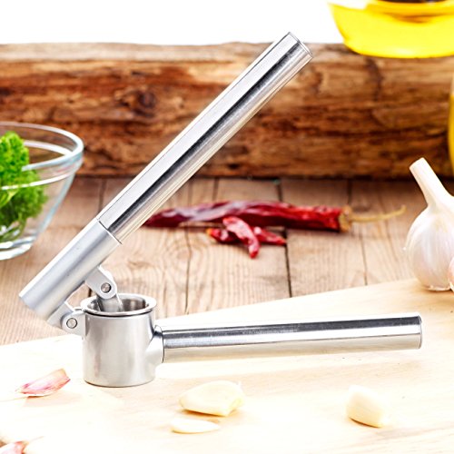 Rosenstein & Söhne Knoblauchpresse aus Edelstahl - 3