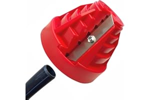 SmartProduct Utensile Smussa-Tubi in Plastica - Utensile per Sbavare Tubi in PE da 20, 25, 32, 40, 50 e 63 mm - Sbavatore per Tubi Duri - Smussa Tubi in PVC Facile da Usare