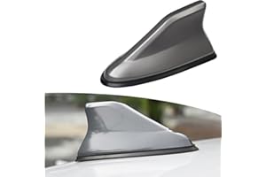 GNTHERF Antena Aleta Tiburon Coche, para Peugeot 307 206 308 407 CC SW 2008-2017 Resistente al Aguay Polvo Baja Resistencia Viento Accesorios Coche Tuning,C