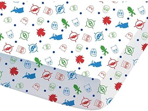PJ Masks Hero – Fitted Sheet – 90 x 190 cm – pyjamasques