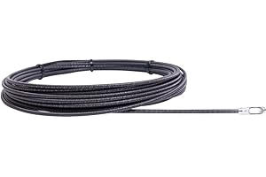 Runpotec Metallspirale 10 m, Durchmesser 4 mm inklusive Spezialösenkopf, 30010