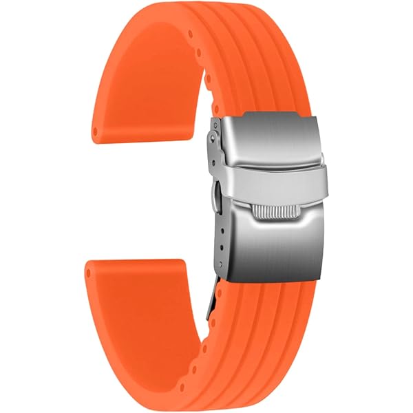 Sostituzione Cinturino In Gomma Di Qualità 19mm Per Richard Mille RM035 011 055 030 Cinturino Orologio Con Interfaccia In Metallo Nero Bianco Rosso - Foto 2