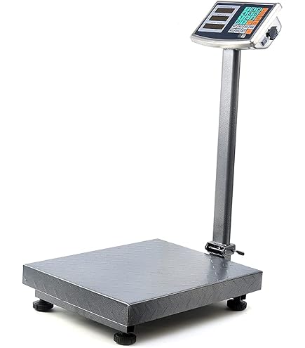 Steinberg Plattformwaage 500 kg / 50 g 100 x 100 cm LCD Drucker Bodenwaage Paketwaage Steinberg Plattformwaage 500 kg / 50 g 100 x 100 cm LCD Drucker Bodenwaage Paketwaage