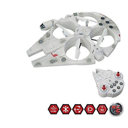 Preisvergleich Produktbild Star Wars Millennium Falcon Radio Control Flying Drone