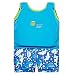 Highdas Kids Swimming Float Suit Swim Aid Wear Neopren Suit One-piece Quick-drying Boys Swim Trainer, Blue 3-4 years