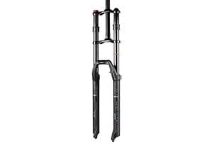NANLIO Double Shoulder Snow Front Fork 27.5inch / 29 * 2.5 inch MTB Fork 150mm Travel Air Supension Bike Fork E-Bike Fork 15/9MM
