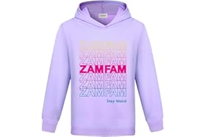 NAISISI Boys and Girls Pullover Hoodie Children's Sweatshirt Fashion Black Top 2-13 Years Old