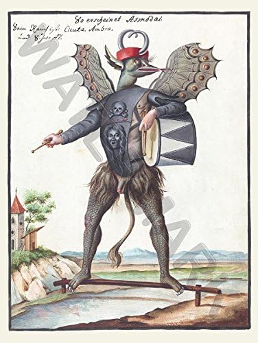 DEMONS MAGIC 1775 ASMODAI PRINT ONLY ART POSTER HP3690