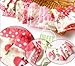 Pack of 5 pair Pandaren® soft cotton quarter socks with cute printed patterns for baby children toddlers (1-3 years) (Girl)