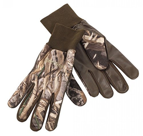 Deerhunter Gants chasse polaire et cuir camouflage