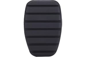 GRACE NNVG Pedale Pad Auto Gomma Frizione, Coperchio in Gomma Pedale Fit per Clio Scenic Laguna Kango Escape Modus Trafic Twingo 1996 1997 1998 1999 2000 2001 2002 200 clio 2 pedale frizione