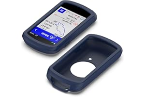 Moorovgi Coque de Protection Silicone Compatible avec Garmin Edge 1040,Peau de Protection en Silicone,Accessoires Vélo GPS (Bleu)
