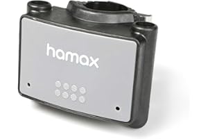 HAMAX Unisex fietshouder achterdrager Heckträger, schwarz/medium grau, Einheitsgröße EU