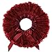 Honeystore Baby Girl's Burgundy Fairy Costumes Infant Dance Tutu Skirts for Dress Up X-Small Burgundy