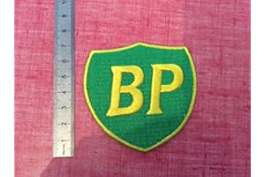 BLUE HAWAI ECUSSON PATCHES AUFNAHER TOPPA - BP BRITISH PETROLEUM - THERMOCOLLANT