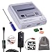 Produktbild GeeekPi Retroflage SUPERPI Case JCase SFC Gehäuse mit 5V 2.5A EU Netzteil mit ON/Off Schalter & Lüfter & Kühlkörper & Flanelltasche für RetroPie Raspberry Pi 3/2 Modell B & Raspberry Pi 3B +