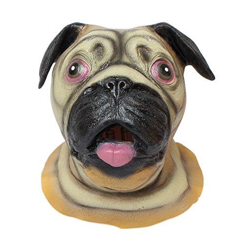 Horrormaske Tiermaske: Latex Costume Head Mask for Kids and Adults Attending Theme Party - 5