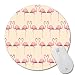 Produktbild Mowham Flamingo Mauspad 220x220 Computer Schreibtisch Matten Mausunterlage,Cloth,Rubber Base,Laser & Optical Mouse Compatible,Gaming Mauspads Büro Zubehör - Vervollkommnen Sie für Büro und Haus Hardware Platfor-3