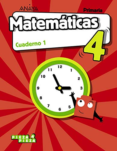 Matemáticas 4 Cuaderno 1 (Pieza a Pieza)