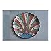 Produktbild Indian Handicrafts Export 1940's Old Brass Peacock Shape Lacquer Work Engraved Wall Hanging Plate