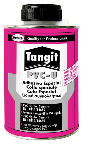Henkel Iberica. 298585 - Adhesivo pvc rigido 500 gr bote/pincel tangit