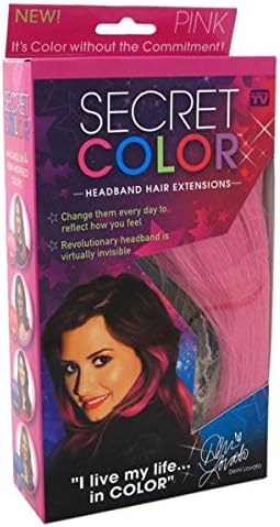 Secret Color Headband Hair Extensions - Pink
