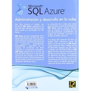 Microsoft SQL Azure. Administración y desarrollo en la nube