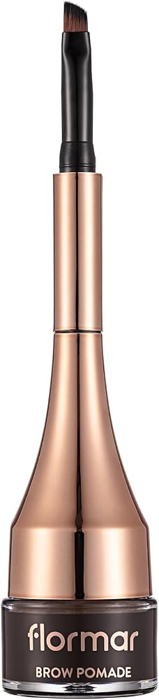 Flormar Yoğun Pigmentli Kalıcı Kaş Pomadı - Brow Pomade - 004 Dark Brown - 8690604572212
