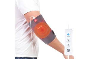 comfheat Riscaldatore elettrico gomito Brace Terapia termica per gomito sollievo dal dolore, gomito riscaldato più caldo