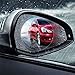 Produktbild Auto Rückspiegel Film, kklite HD Wasserdicht Antifog-Blendfreie Regendicht Antiscratch Fenster klar Movie Flim Anzug jedes Auto 2, 135 * 95mm