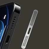 Apple iPhone 12, 13, 14,15,16 Pro Max, Pro, Plus Uyumlu Metal Toz Ge&ccedil;irmez Sticker Kulaklık Hoparl&ouml;r Deliği Anti Toz &Ouml;nleyici