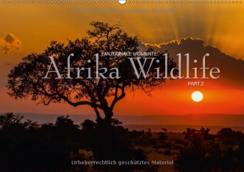 Emotionale Momente: Afrika Wildlife Part 2 (Wandkalender 2013 DIN A3 quer): Dramatische und zugleich wunderschöne Bilder von Afrikas Tierleben. (Monatskalender, 14 Seiten)