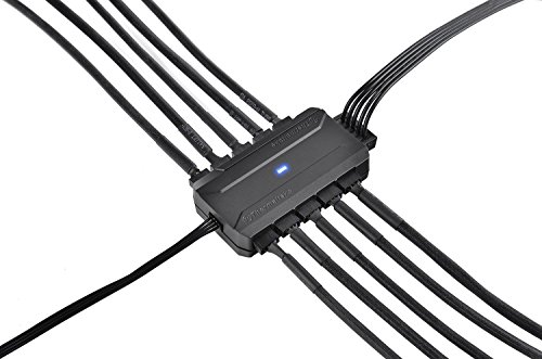 Thermaltake Commander FP - Concentrador de Ventiladores  Color Negro