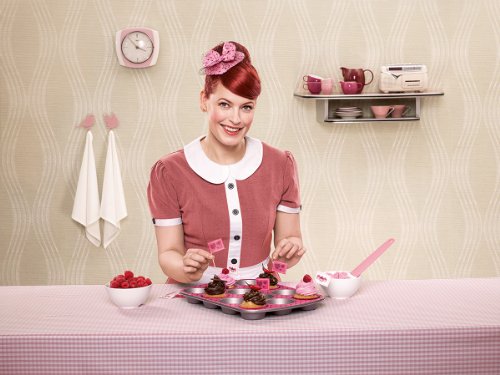 Kaiser 2300652146 Cupcake Deko Set „Backen mit Enie“ - 4