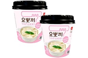 Korean Market | Yopokki Coreano sabor Carbonara | 140g | Pack de 2