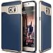 Produktbild Samsung Galaxy S6 Edge Plus Hülle, Caseology [Wavelength Serie] Dreidimensionale Wellen-Muster / TPU-Ummantelung Polycarbonat-Bumper / Zuverlässiger Schutz für [Galaxy S6 Edge Plus] - [Marineblau]