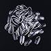 MAKARTT 500 Pcs French Clear Sharp Ending Full Cover Clear Stiletto False Nail Tips (Clear)