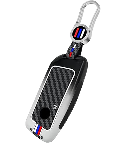 HIBEYO BMW Autoschlüssel Hülle - Rindsleder Case Für Smart Remote