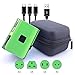 Produktbild Weltweit Adapter Universal Travel Adapter mit USB Lade-Port [UK EU US aus], international Plug, Bonus Fall und Nylon geflochten 3 in 1 USB-Kabel, andere Farben erhältlich von Azara