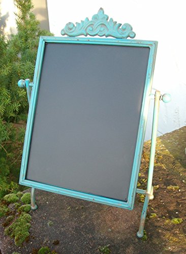 Standtafel, Kreidetafel, Schreibtafel, Werbetafel, Eisen, magnetisch - 2