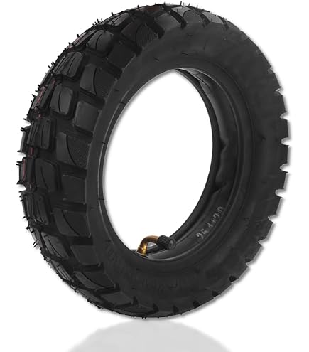 Rubberen Band en Binnenband, 10 Inch Elektrische Scooterband met 10x2,5 Inch Binnenband Opblaasbare Rubberen Band Vervanging 255x80 Buitenband