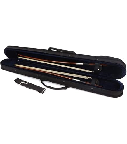 Étui Protection Archet Violon - Carton Rigide, Intérieur Velours, Universel Pour Violon, Alto, Violoncelle