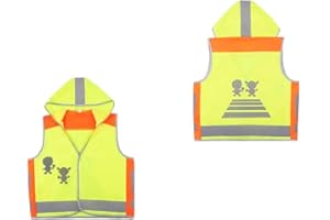 Lantra Besa Erwachsene Kinder Unisex Sicherheitsweste Warnweste Unfallweste für Auto Sport Radfahren und Joggen mit Reißverschluss Hohe Sichtbarkeit Gelb (Typ 11 14 15 16)