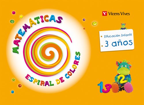 Espiral De Colores Matemáticas 3 Años (Espiral Magica Material Alumno)