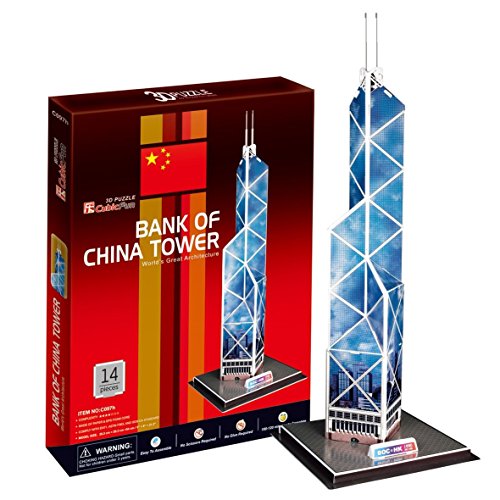 Preisvergleich Produktbild Puzzle 3D - Hong-Kong: Bank of China
