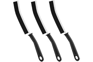 JIUHAO Crevice Cleaning Brush,3Pcs Bathroom Toilet Tile Door Window Groove Car Various Gap Cleaning Brush,Hard Bristle Scrubbing Narrow Crevice Cleaning Pro Tool,Small Cleaning Brush for Home Kitchen