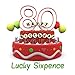 80th Birthday Lucky Sixpence Gift, Great good luck present idea for man or woman