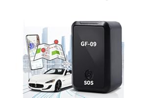 LINNIW Gps Tracker for Vehicles, 2023 2nd New GF09 Magnetic GPS Real Time Car Locator,Long Standby, Real-Time Positioning Tracking Device GPS Tracker for Vehicles, Kids, Elder,Dogs,Pets, Trucks